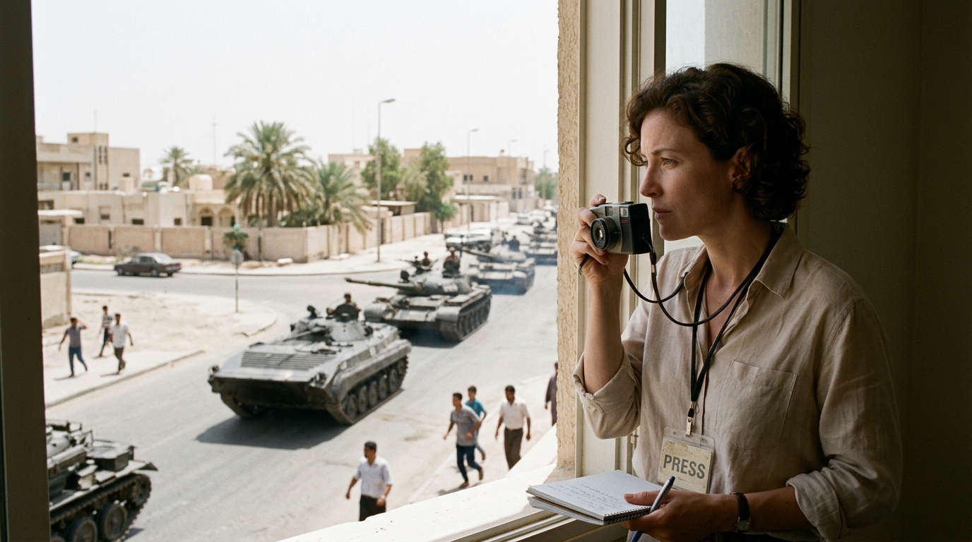 reporter witnessed kuwait invasion