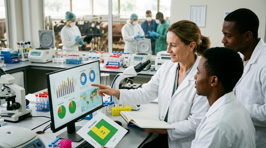 researchers rate human spread risk low
