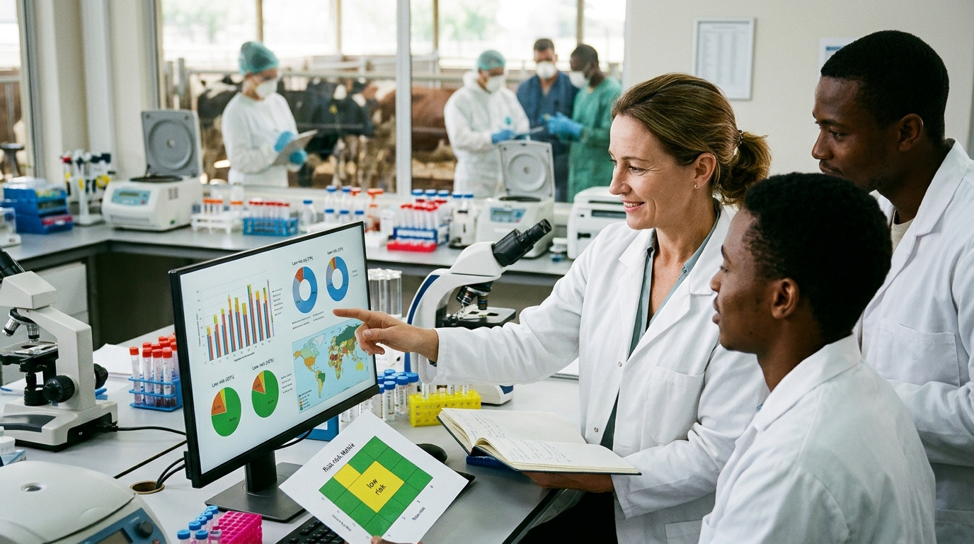 researchers rate human spread risk low