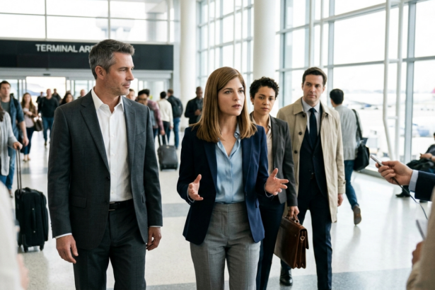 selma blair team addresses flight