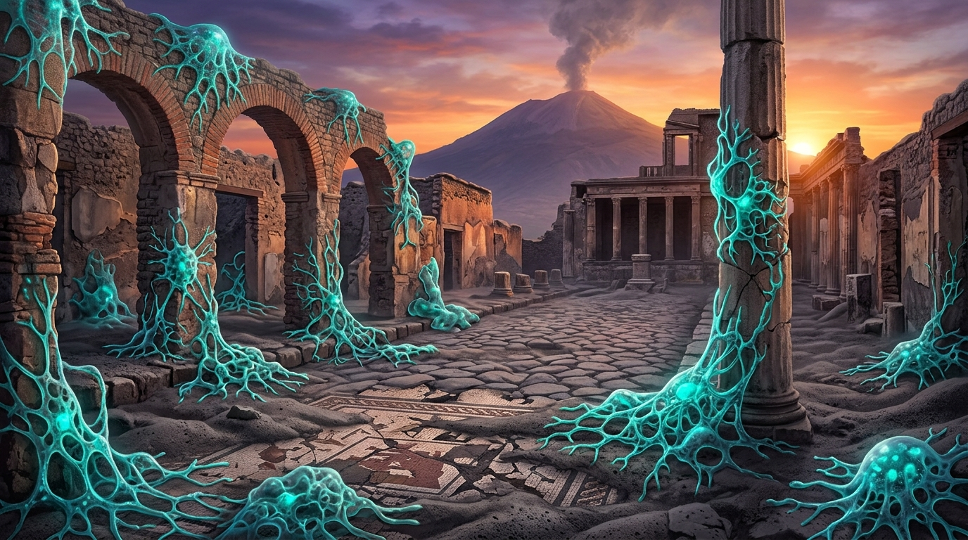 slime mold aliens pompeii newitz