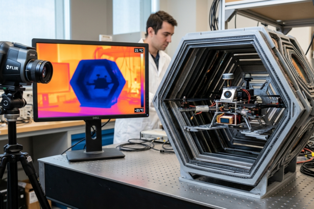 thermal cloak hides objects from cameras