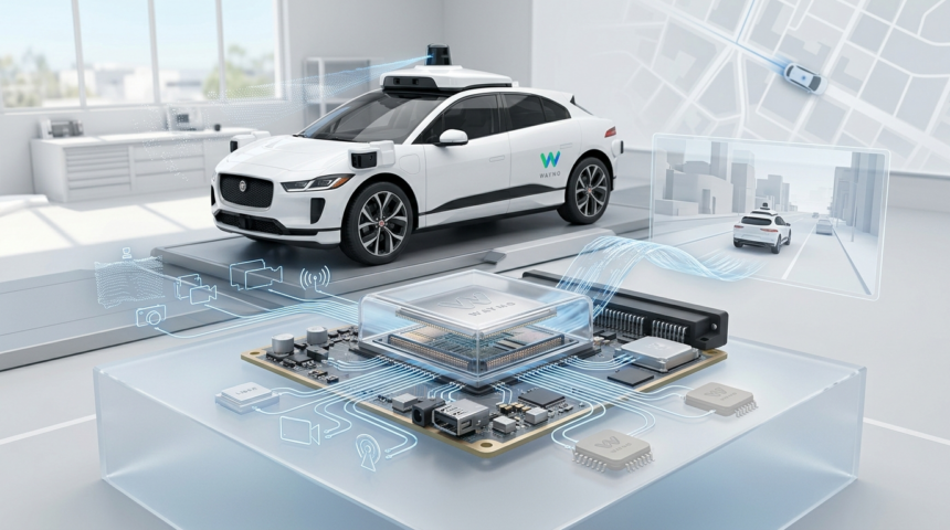 waymo custom chip robotaxis